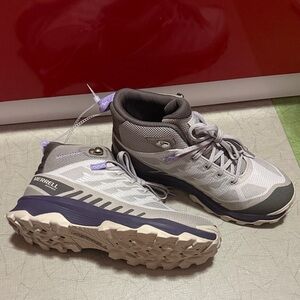 Speed Eco Mid Waterproof Hiking Boots - Women's | Purple/Grey (NWOT)
